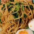 ちちょーん's cooksnap of when they made ルッコラの焦がし味噌パスタ.
