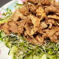 ☆鯖子☆'s cooksnap of when they made 簡単！早い！美味しい！豚コマきゅうり.