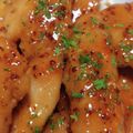 monjimari's cooksnap of when they made 鶏むね肉のハニーマスタード焼き.