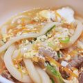 yukoko☆'s cooksnap of when they made 子供に人気の♡簡単豚玉うどん.