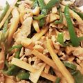 なな90210's cooksnap of when they made 簡単、チンジャオロースー.