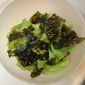 ポークの嫁's cooksnap of when they made 簡単すぎっ！レタスと海苔のサラダ.
