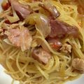 9ma9ma's cooksnap of when they made 超簡単！トマトソースのワンポットパスタ.