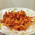 ゆにこーん☆'s cooksnap of when they made ヒット作！！ピーラーでにんじんチップス.