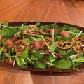 めりーとジャー's cooksnap of when they made 細ねぎと蓮根チップのサラダ.