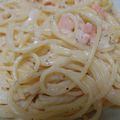 アーカーシャ's cooksnap of when they made 生クリーム不要！旨サーモンクリームパスタ.