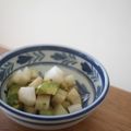 みるく茶's cooksnap of when they made 大根とアボカドの　サイコロサラダ.