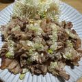 クックCNBHIB☆'s cooksnap of when they made さっぱりジューシー！豚こまのねぎ塩だれ.