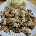 クックCNBHIB☆'s cooksnap of when they made さっぱりジューシー！豚こまのねぎ塩だれ.