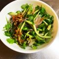 のえもゆ's cooksnap of when they made 紫玉葱とピーマンとパクチーの癖サラダ.