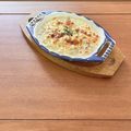 Etsu☆ko's cooksnap of when they made 残り物シチューでシチューマカロニグラタン.