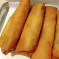 cotecocco's cooksnap of when they made とろ～り白菜の中華春巻き.