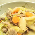 イエローバード's cooksnap of when they made 豚こま白菜の塩炒め.