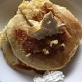クック2H9MD0☆'s cooksnap of when they made 分厚いホットケーキ膨らませるコツ！.