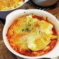 ばたみそーぱん☆'s cooksnap of when they made ポテトとミートソースの重ね焼きグラタン☆.