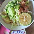 まりゆりひろこ's cooksnap of when they made サラダうどん.