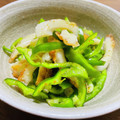 kinniko's cooksnap of when they made 混ぜるだけ3分でピーマンとちくわの和え物.