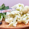horseland's cooksnap of when they made カリフラワーの保存法.