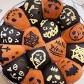 telltell5's cooksnap of when they made ハロウィンちぎりパン.