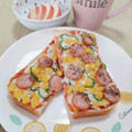 ÿuuka☆212's cooksnap of when they made 簡単☆冷凍作り置きピザトースト.