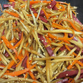やま。たか。's cooksnap of when they made 赤こんにゃくとごぼうのきんぴら.