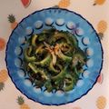 紅茶とチーズケーキ's cooksnap of when they made ゴーヤの塩コンブ炒め.