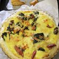 もちっこ橙色's cooksnap of when they made タルト型を使わず☆　簡単キッシュ.