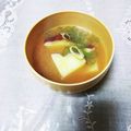 めみたん☆'s cooksnap of when they made ❀さつまいも味噌汁❀.
