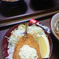 2児ママみきてぃ's cooksnap of when they made タルタルソースのアジフライ丼.