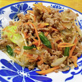 クック33WYS7☆'s cooksnap of when they made ☆豚ひき肉とピーマンと春雨のおかず☆.