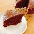 ●ゆゆゆ●'s cooksnap of when they made チョコレートとバナナのケーキ.