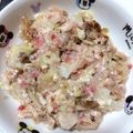 ゃゃッキりん梵's cooksnap of when they made 【ダイエット】豆腐とキャベツのお好み焼き.