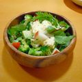 ☽月光's cooksnap of when they made 鶏ハムのインド風サラダ.