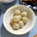 フジぽん's cooksnap of when they made *玉こんにゃく*ヘルシー味噌炒め*.