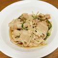 vabochan's cooksnap of when they made ♡♥水菜と豚肉のあっさり煮びたし♡♥.