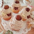 nagachan❀'s cooksnap of when they made オシャレだけど簡単…モンブランケーキ☆.