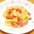 ドルフィンサーモン's cooksnap of when they made トマトとふわふわ卵のハーブソルト炒め.