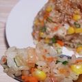 アクセル☆'s cooksnap of when they made 焼肉のタレでお手軽チャーハン.