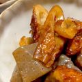 s06007's cooksnap of when they made こんにゃく＊ちくわのぴりぴり煮♪.