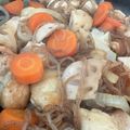 miyuu_pock's cooksnap of when they made 大根　にんじん　煮物　.
