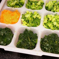 ゆゆゆぱっと's cooksnap of when they made ★離乳食中期★ほうれん草の冷凍保存.