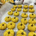 め目め's cooksnap of when they made ぽってりカボチャクッキー.