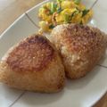 ！ROHA's cooksnap of when they made 簡単・焼きおにぎり.