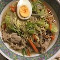 ひろみつばち's cooksnap of when they made 鍋焼き風ラーメン.