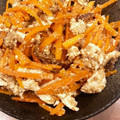 パッシーユ's cooksnap of when they made ✿くずし豆腐と人参のゴマごま和え✿.