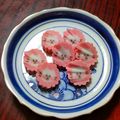 ざりがにサラダ's cooksnap of when they made 蒲鉾の飾り切り(日の出).