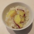 hiro1616's cooksnap of when they made 簡単☆さつまいもご飯.