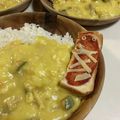 papikun's cooksnap of when they made かぼちゃ ベーコン 玉ねぎの シチュー♡.