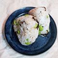 ペキのリリー's cooksnap of when they made 枝豆おにぎり٩(๑❛ᴗ❛๑)۶.