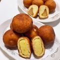 ありみりん♡'s cooksnap of when they made ミルキー芋あんnoちび揚げボールHM.